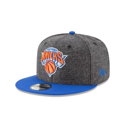 Sapca New Era New York Knicks NBA Tweed Turn 9FIFTY Snapback - Gri